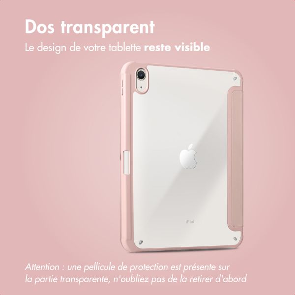 imoshion Coque tablette Origami iPad 10 (2022) 10.9 pouces - Rose