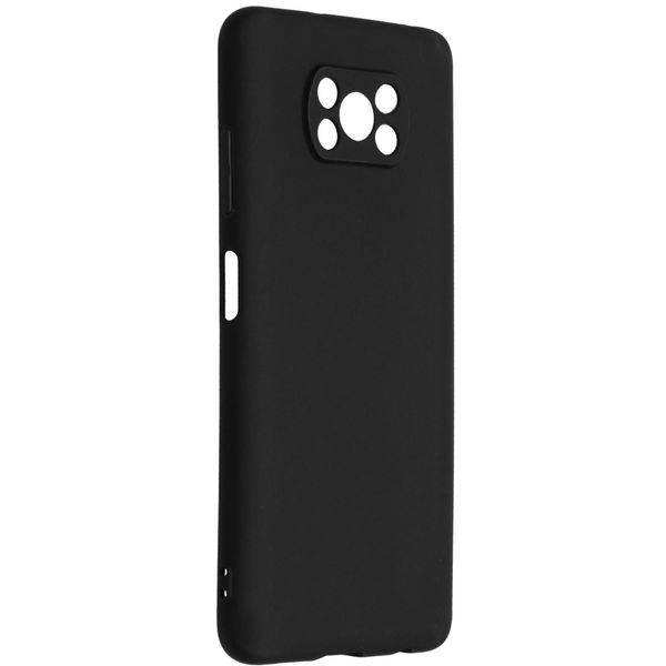 imoshion Coque Couleur Xiaomi Poco X3 (Pro)  - Noir