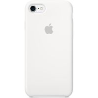Apple Coque en silicone Apple iPhone SE (2022 / 2020) / 8 / 7 - Blanc