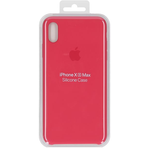 Apple Coque en silicone Apple iPhone Xs Max - Hibiscus
