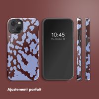 Selencia Coque arrière Vivid avec MagSafe Apple iPhone 13 - Moo'd Lavender Glow