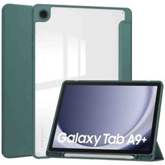 imoshion Coque tablette rigide Trifold Samsung Galaxy Tab A9 Plus - Vert