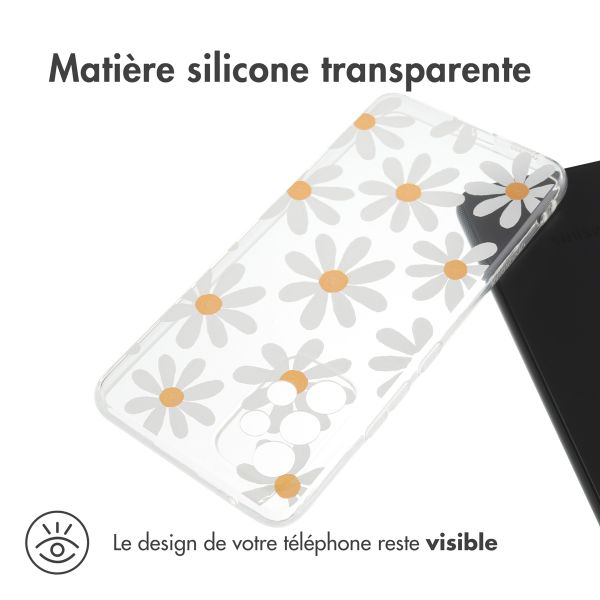 imoshion Coque Design Samsung Galaxy A53 - Daisy Flower