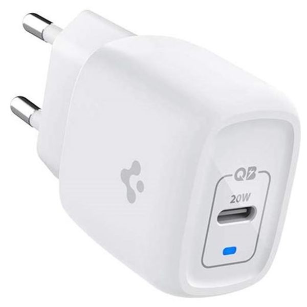 Spigen Chargeur PowerArc ArcStation 20 Watt USB-C - Blanc 