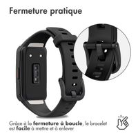 imoshion Bracelet silicone Huawei Band 6 / Honor Band 6 - Noir