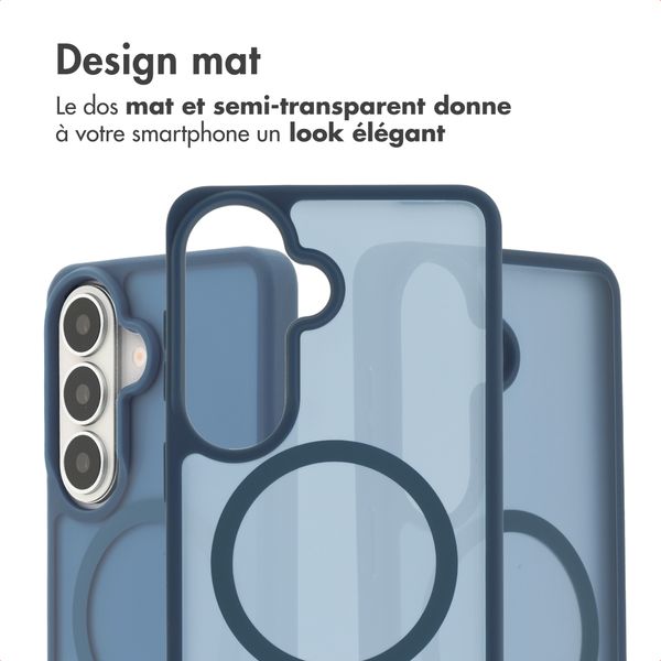 imoshion Coque Color Guard avec MagSafe Samsung Galaxy S26 - Bleu foncé