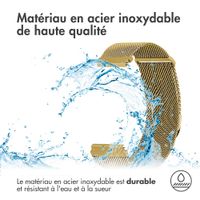 imoshion Bracelet magnétique milanais  - Connexion universelle 20 mm - Taille S - Doré