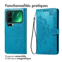 imoshion Etui de télephone Mandala Xiaomi 17 Pro Max - Turquoise