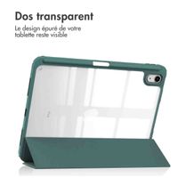 imoshion Coque tablette rigide Trifold Apple iPad 11 (2025) 11 pouces A16 / iPad 10 (2022) 10.9 pouces - Vert