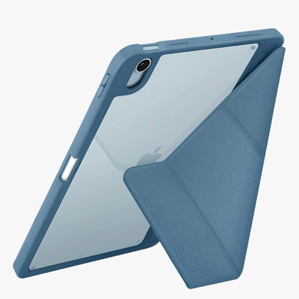 Uniq Étui Moven iPad Air 11 pouces (2024) M2 / Air 4 (2020) / Air 5 (2022) - Stone Blue