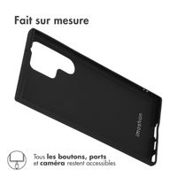 imoshion Coque Couleur Samsung Galaxy S23 Ultra - Noir