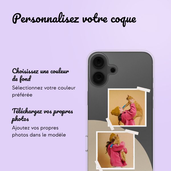 Coque avec votre propre photo et/ou texte Apple iPhone 16 - Filmrol nummer 2