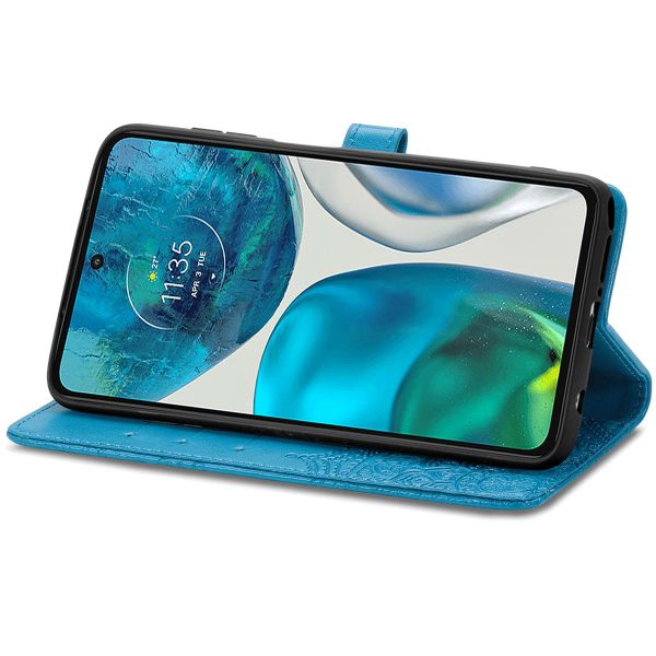 imoshion Etui de téléphone portefeuille Mandala Sony Xperia 10 IV - Turquoise