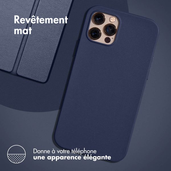 imoshion Coque Couleur iPhone 13 Pro - Bleu foncé