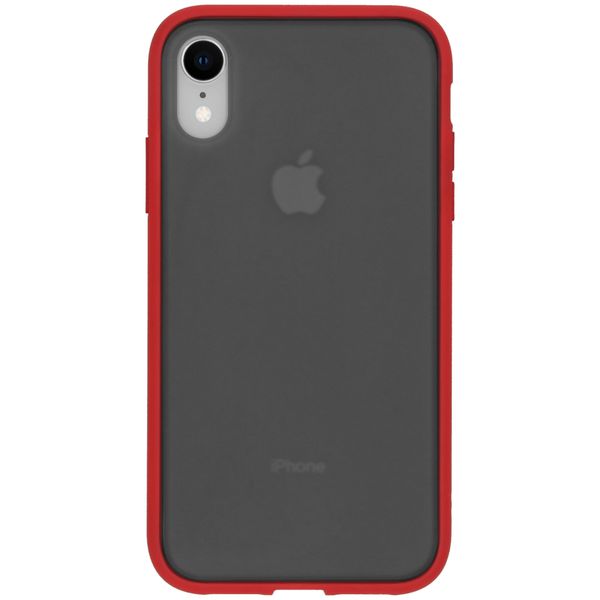 imoshion Coque Frosted iPhone Xr - Rouge