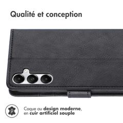 imoshion Étui de télephone portefeuille Samsung Galaxy S24 / S25 - Noir