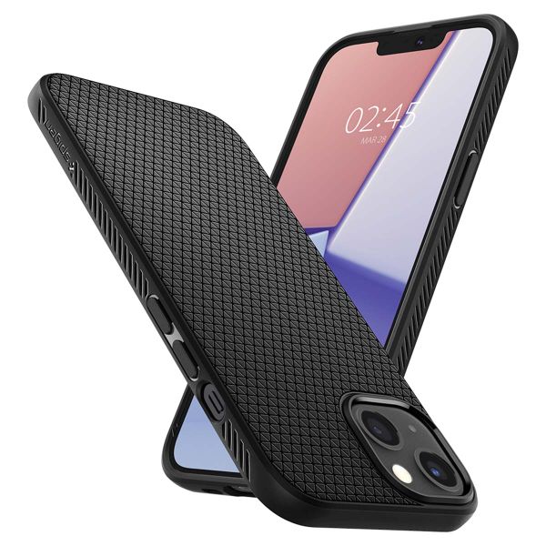 Spigen Coque Liquid Air™ iPhone 13 - Noir