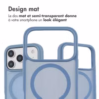imoshion Coque Color Guard avec MagSafe Apple iPhone 17 Pro Max - Bleu clair