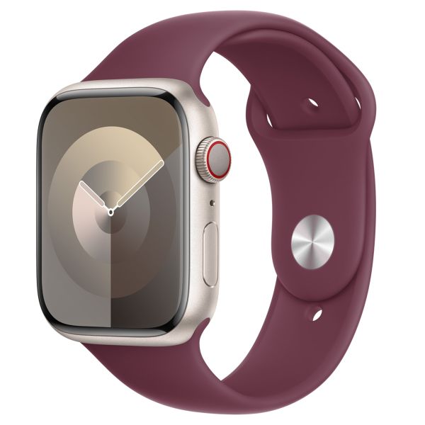 Apple Sport Band Apple Watch Series 1 á 10 / SE / Ultra (2) (44/45/46/49 mm) - Taille M/L - Mulberry