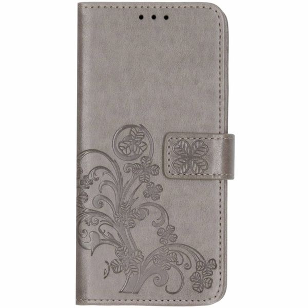 Etui de téléphone Fleurs de Trèfle Huawei Mate 20 Pro - Gris