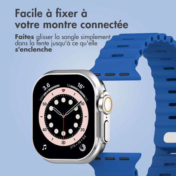 Accezz Bracelet Ocean Apple Watch Series 1 - 11 / SE / Ultra (44/45/46/49 mm) - Royal Blue