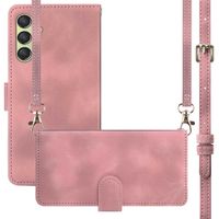 imoshion Etui de téléphone portefeuille avec cordon Samsung Galaxy A25 (5G) - Rose