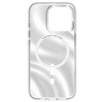 ZAGG Coque Milan Snap avec MagSafe iPhone 16 Pro - Swirl Glitter