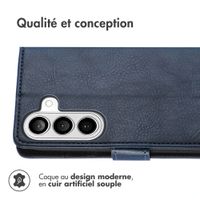 imoshion Étui de télephone portefeuille Samsung Galaxy S26 Plus - Bleu foncé