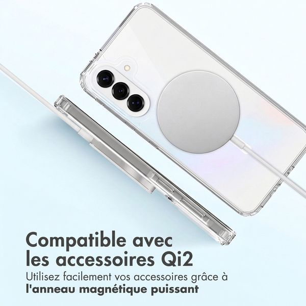 Accezz Coque arrière Xtreme Impact avec MagSafe Samsung Galaxy A37 (5G) - Transparent