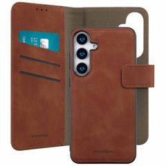imoshion Etui de télephone luxe 2-en-1 amovible Samsung Galaxy S25 Plus - Marron