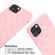 imoshion Coque design en silicone avec cordon iPhone 14 Plus - Retro Pink