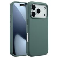 Accezz Coque Liquid Silicone avec MagSafe Apple iPhone 17 Pro - Vert foncé