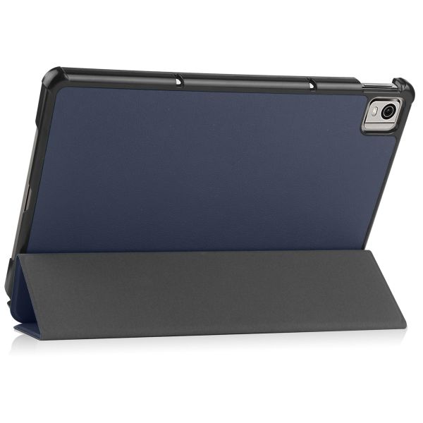 imoshion Coque tablette Trifold Nokia T21 - Bleu foncé