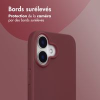 imoshion Coque Couleur Apple iPhone 16 - Wine Red