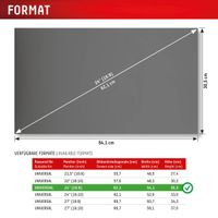 Displex Protection d'écran magnetique Privacy Safe Desktop 24 pouces - Universel - 16:9