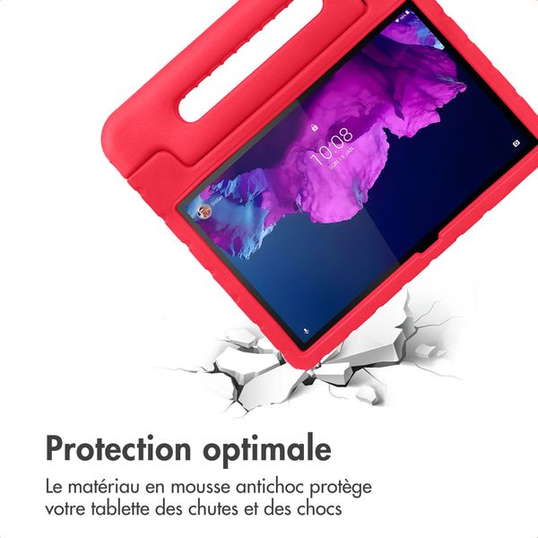 imoshion Coque kidsproof avec poignée Lenovo Tab P11 / P11 Plus - Rouge