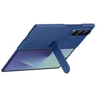Samsung Coque en silicone avec support Samsung Galaxy Z Fold 7 - Blue