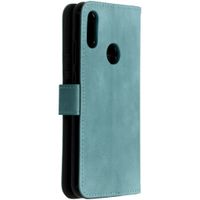 imoshion Étui de téléphone portefeuille Luxe Huawei Y6 (2019) - Bleu