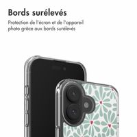 imoshion Coque Design Apple iPhone 17 - Bloom Love Sage Green