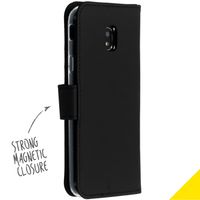 Accezz Étui de télephone Wallet Samsung Galaxy J3 (2017) - Noir
