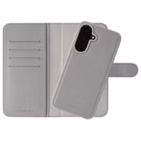 Selencia Étui portefeuille amovible Olyn avec MagSafe Samsung Galaxy A37 (5G) - Gris