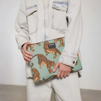 Wouf Daily Pochette ordinateur 15-16 pouces - Emerald Leopard