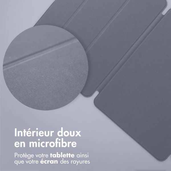 imoshion Magnetic etui de téléphone portefeuille Apple iPad Air 11 pouces (2025) M3 / (2024) M2 / Air 5 (2022) / Air 4 (2020) - Lavender