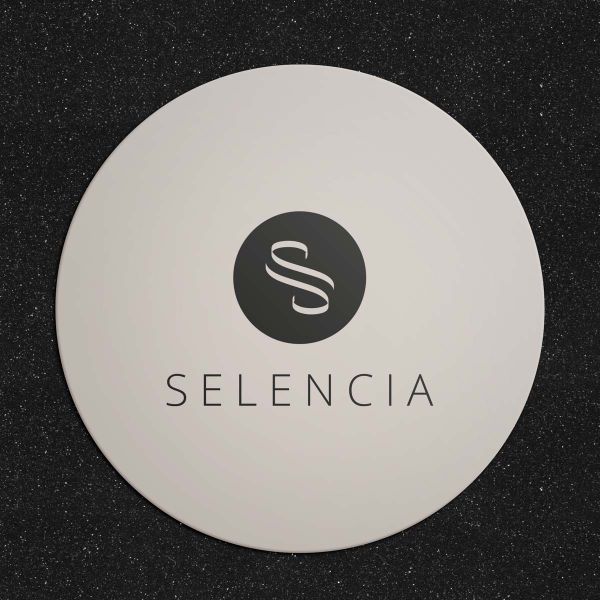 Selencia Coque Paillettes Apple MacBook Pro 14 pouces (2021 / 2023 M3 chip / 2024 M4 chip / 2025 M5 chip) - Noir