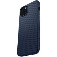 Spigen Coque Liquid Air iPhone 15 - Navy Blue