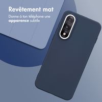 imoshion Coque Couleur OnePlus Nord 5 - Bleu foncé