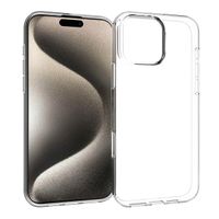 Accezz Coque Clear iPhone 16 Pro Max - Transparent