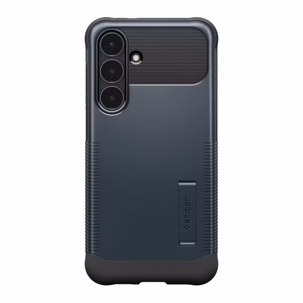 Spigen Coque Slim Armor MagSafe Samsung Galaxy S25 FE - Metal Slate