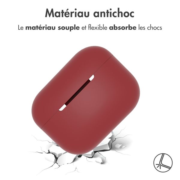 imoshion Coque en silicone AirPods Pro 2 - Rouge foncé