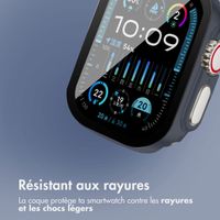 imoshion Coque rigide à couverture complète Apple Watch Ultra / Ultra 2 / Ultra 3 - 49 mm - Bleu foncé